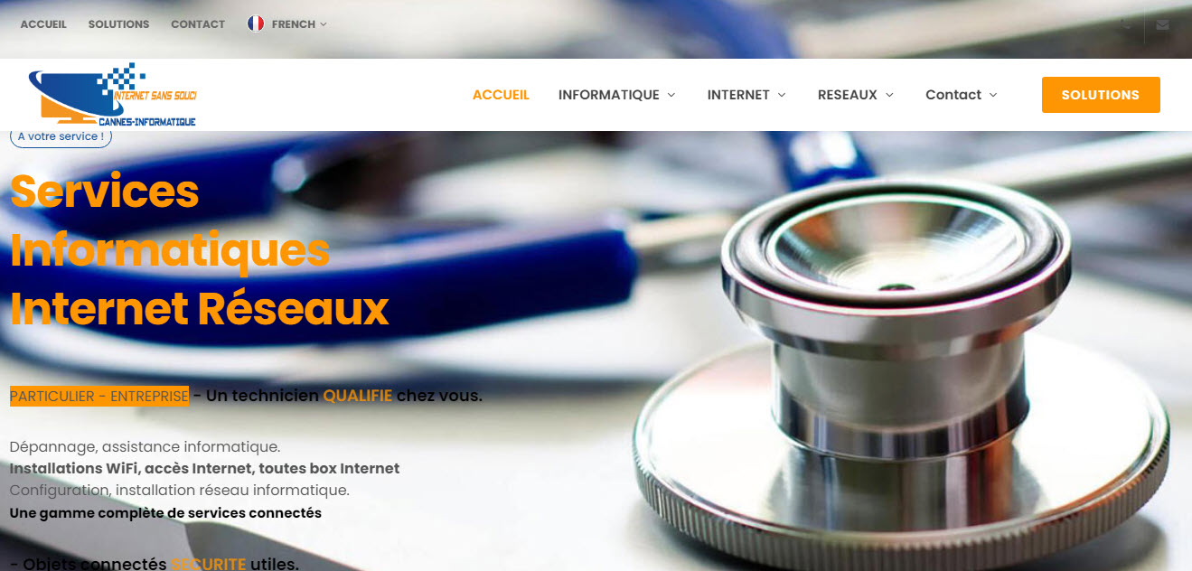 Service de Maintenance Informatique Professionnelle | [Cannes Informatique]